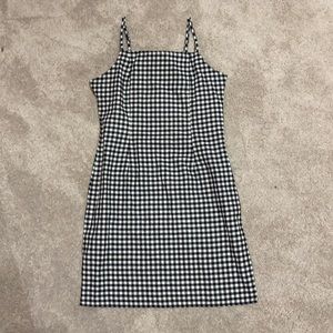 Shein. Medium. Checkered dress.